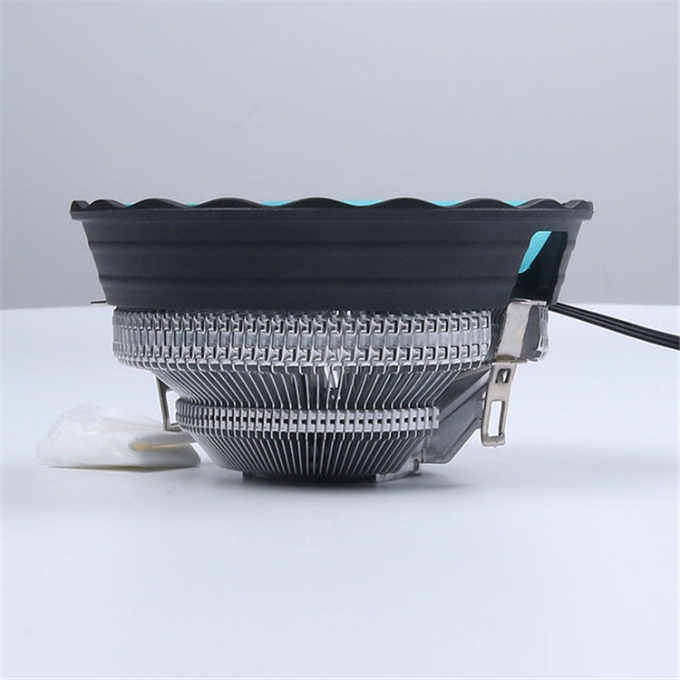 COOL STORM Ventilador de CPU silencioso para radiador de computadora de escritorio de 12 cm para Intel AMD