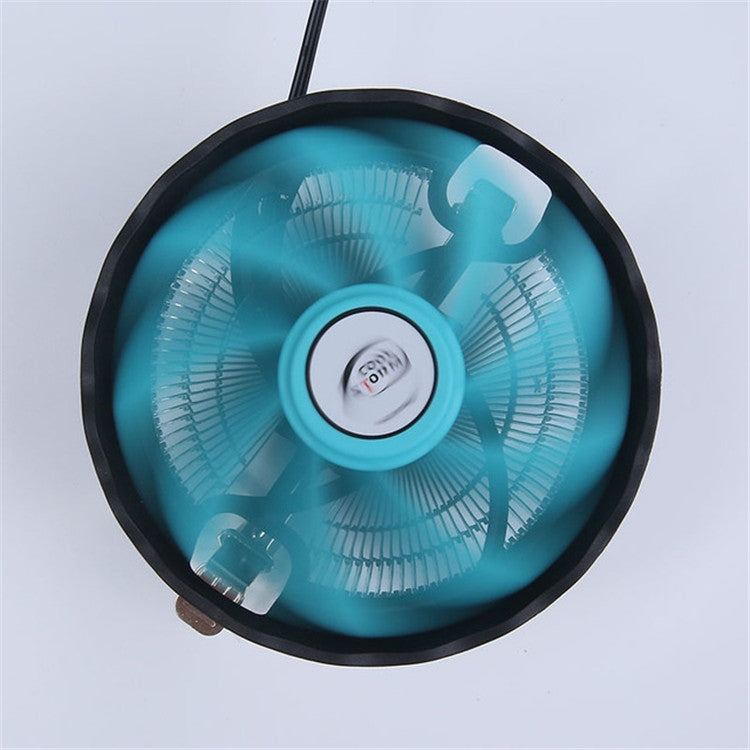 COOL STORM Ventilador de CPU silencioso para radiador de computadora de escritorio de 12 cm para Intel AMD