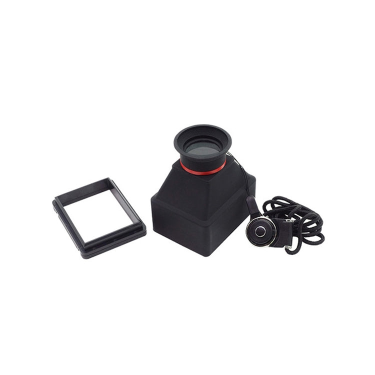 SQ-886 3x SLR Micro Pantalla Única Lupa Visor Sombreado Parasol
