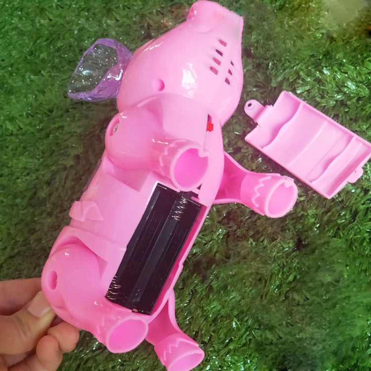 Lindo LED música luminosa electrónica mascota niños juguetes educativos, color aleatorio