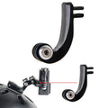 Accesorios para cámaras deportivas para GoPro HERO11 Black / HERO9 Black / DJI Osmo Action 3, Center Vertical Bend Arm, Arc Extension Rod, Centered Universal Bend Arm, 1/4 Transfer Head