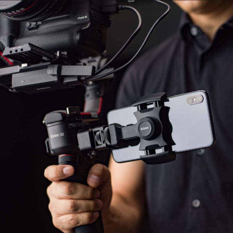 Clip de teléfono original de tres secciones DJI R para DJI RS 3 Mini/DJI RS 3 Pro/DJI RS 3/DJI RS 2/DJI RSC 2, Original DJI Phone Clip