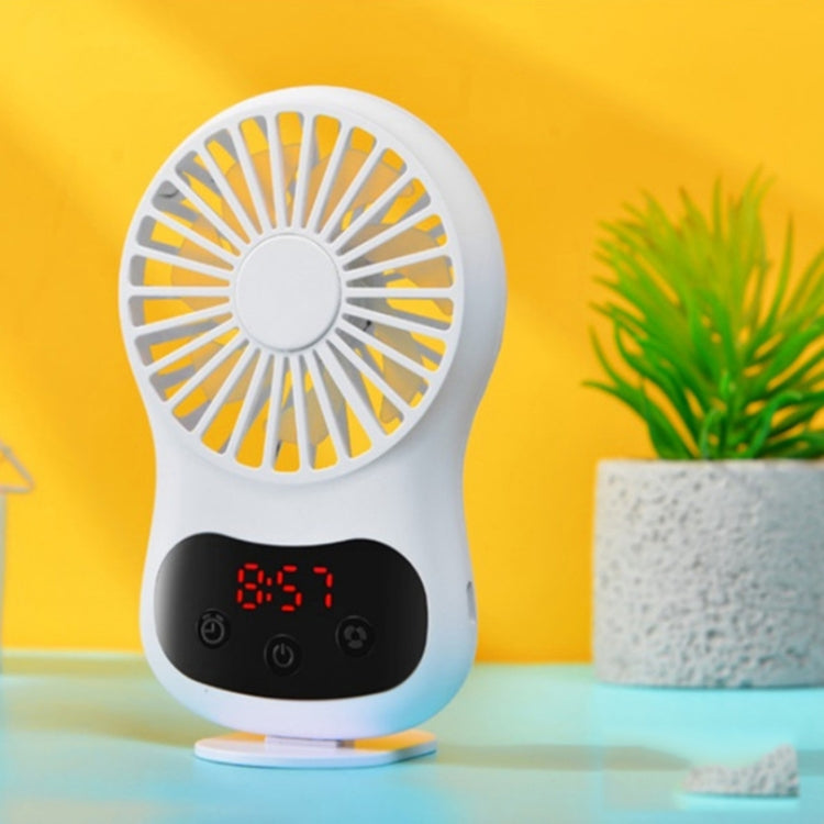 Reloj multifuncional pequeño ventilador creativo escritorio mini ventilador USB