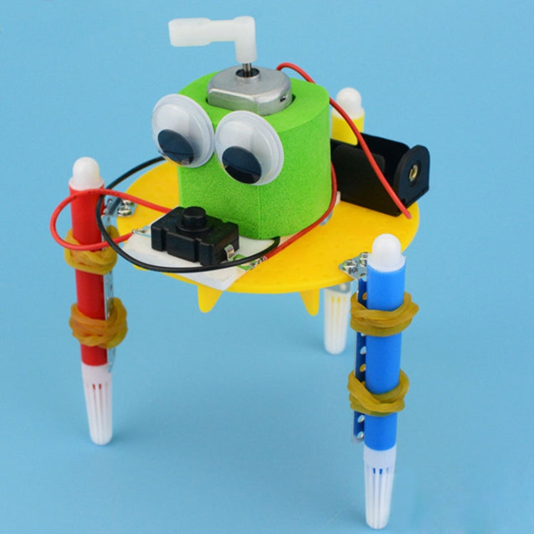 DIY Robot Niños Puzzle Juguetes Solares Pintura Juguete, Puzzle Solar Toy