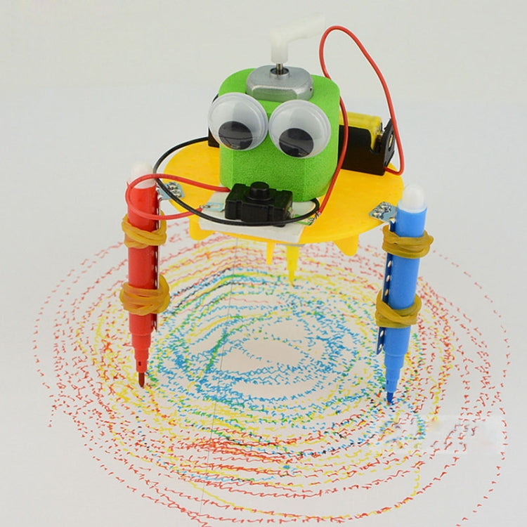 DIY Robot Niños Puzzle Juguetes Solares Pintura Juguete, Puzzle Solar Toy