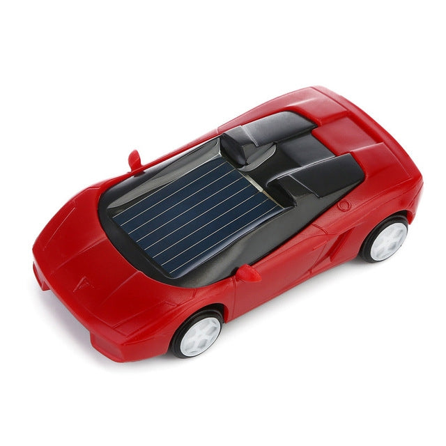 3PCS Solar Toys Car Powered Mini Car Racer Toy para niños