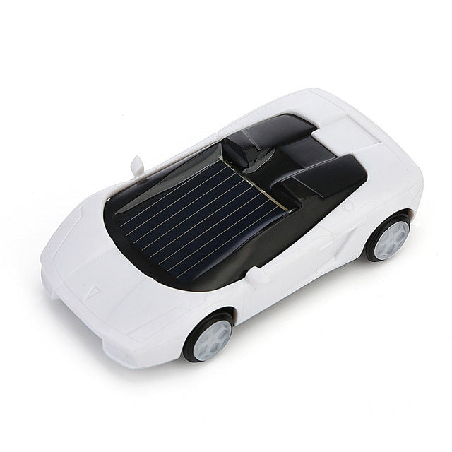3PCS Solar Toys Car Powered Mini Car Racer Toy para niños