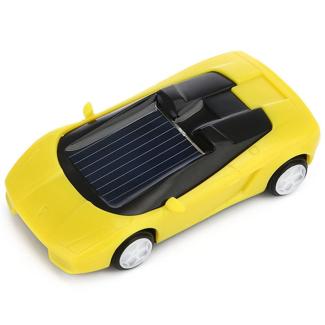 3PCS Solar Toys Car Powered Mini Car Racer Toy para niños