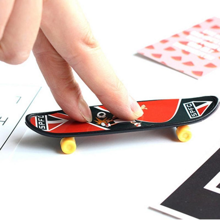 10 PCS Mini Finger Skateboard Creative Fingertip Sports Toys, entrega de estilo aleatorio, 10 PCS Mini Finger Skateboard