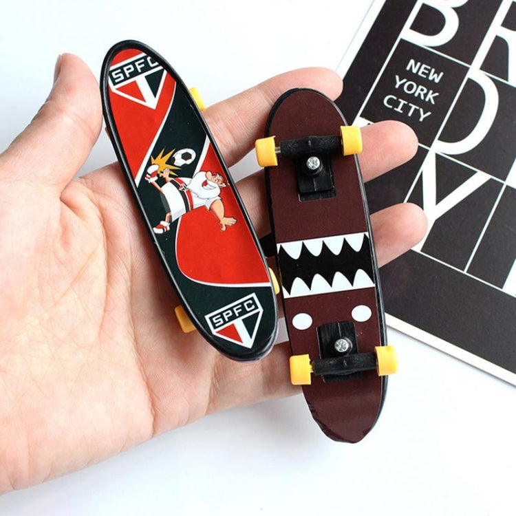 10 PCS Mini Finger Skateboard Creative Fingertip Sports Toys, entrega de estilo aleatorio, 10 PCS Mini Finger Skateboard