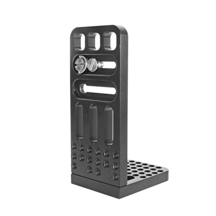 La clapeta Vertical Universal BENXIN L130A es adecuada para estabilizador SLR, placa de Instalación rápida, trípode, cabezal hidráulico, clapeta Vertical, BEXIN L130A