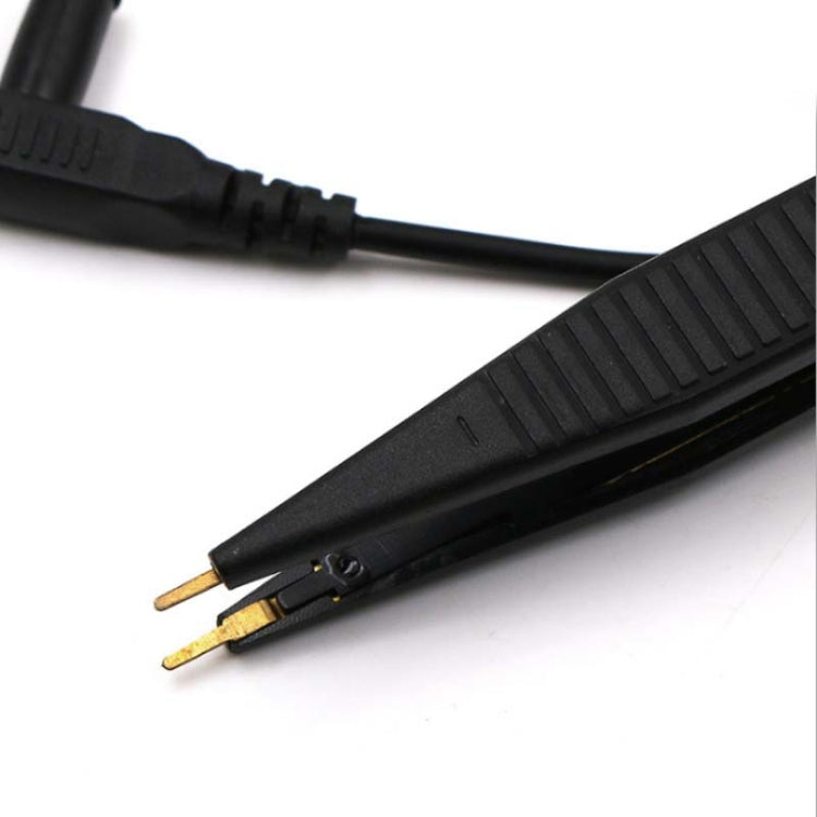 Cables de prueba de chips componente LCR herramienta de prueba multímetro probador medidor pluma sonda de prueba pinzas de plomo