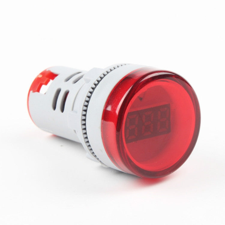 AD16-22DSV Mini pantalla digital 60-500 V Indicador general Voltímetro de CA, orificio abierto: 22 mm, 60-500V Red, 60-500V Green, 60-500V Yellow, 60-500V Blue, 60-500V White