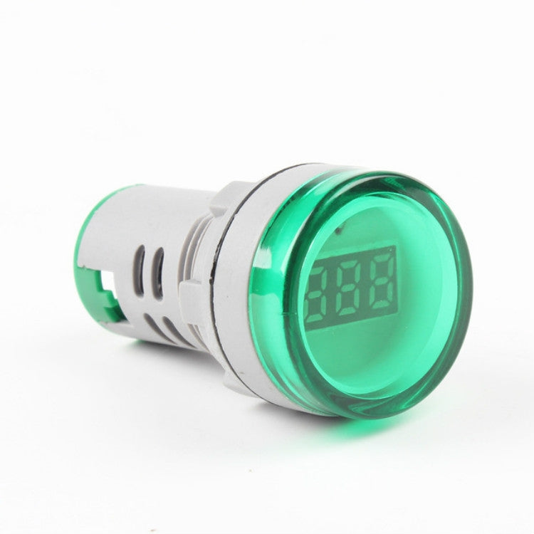 AD16-22DSV Mini pantalla digital 60-500 V Indicador general Voltímetro de CA, orificio abierto: 22 mm, 60-500V Red, 60-500V Green, 60-500V Yellow, 60-500V Blue, 60-500V White