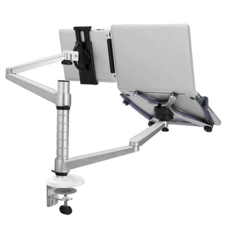 Soporte de aleación de aluminio para OA-9X, altura ajustable, rotación Universal, soporte de doble brazo, soporte combinado para tableta y portátil
