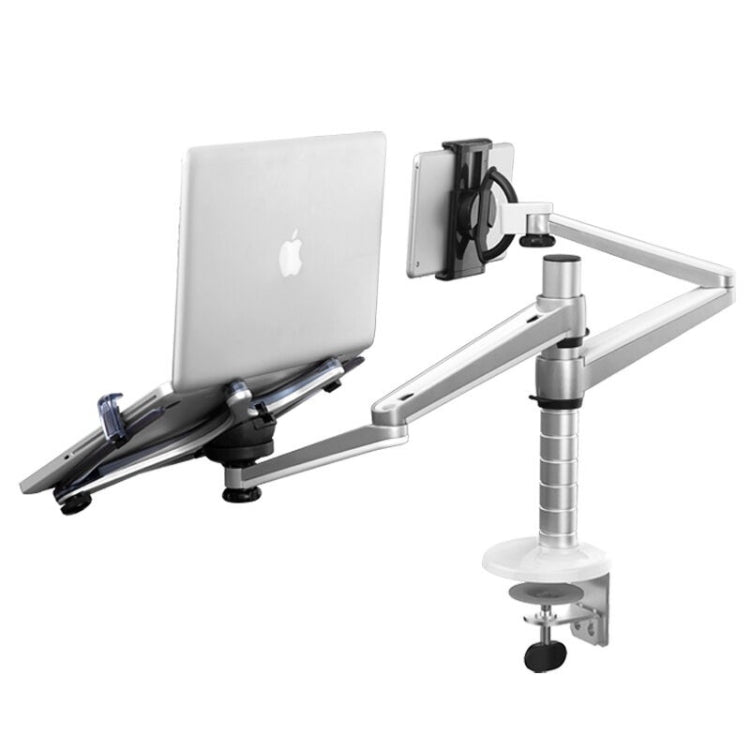 Soporte de aleación de aluminio para OA-9X, altura ajustable, rotación Universal, soporte de doble brazo, soporte combinado para tableta y portátil