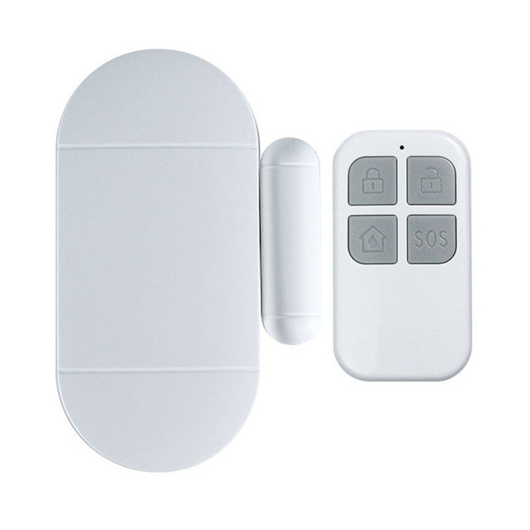 Alarma antirrobo para puertas y ventanas del hogar, alarma magnética de puerta inalámbrica con Control remoto