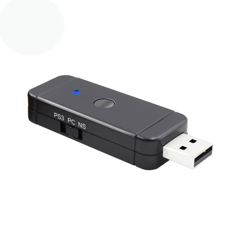 Adaptador convertidor para mando inalámbrico Bluetooth JYS-130 para PS3/Switch/PC, For PS3 / Switch / PC
