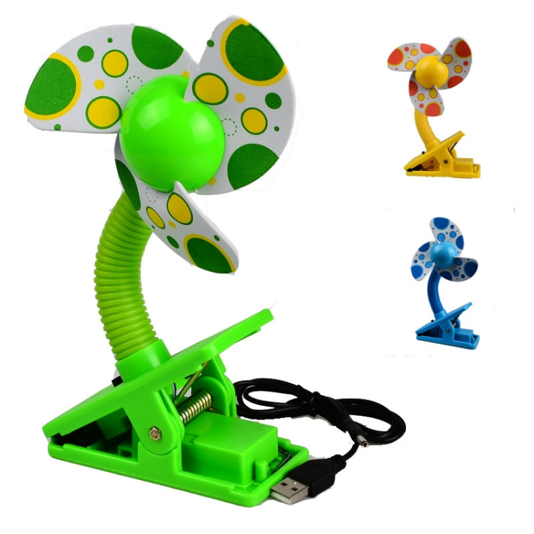 Ventilador para cochecito de bebé, Mini Clip portátil, carga USB, dormitorio, oficina, pequeño ventilador eléctrico