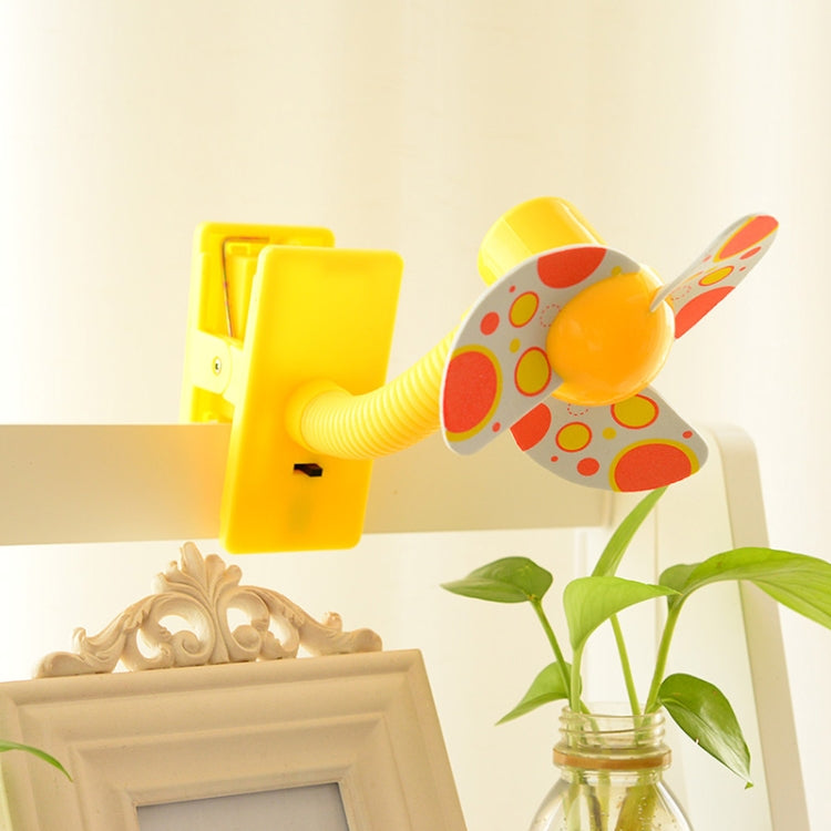 Ventilador para cochecito de bebé, Mini Clip portátil, carga USB, dormitorio, oficina, pequeño ventilador eléctrico