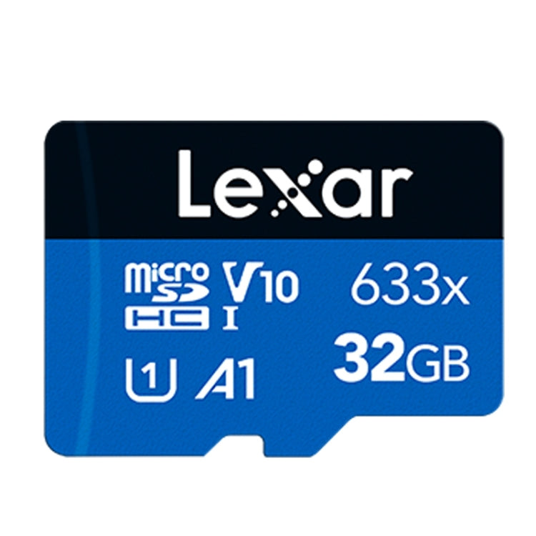 Lexar 633x 32GB Tarjeta de memoria TF para teléfono móvil de alta velocidad Tarjeta de memoria grabadora de conducción, 32GB