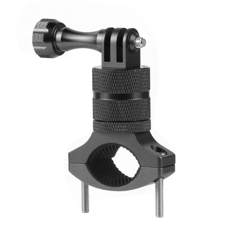 Clip de bicicleta de soporte de montaje de bicicleta de aleación de aluminio para cámara de acción, Negro, Rojo, Azul