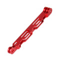 Brazo de extensión de aluminio para cámara de acción, extensión de cámara de 16,5 cm, Rojo, Azul, Negro
