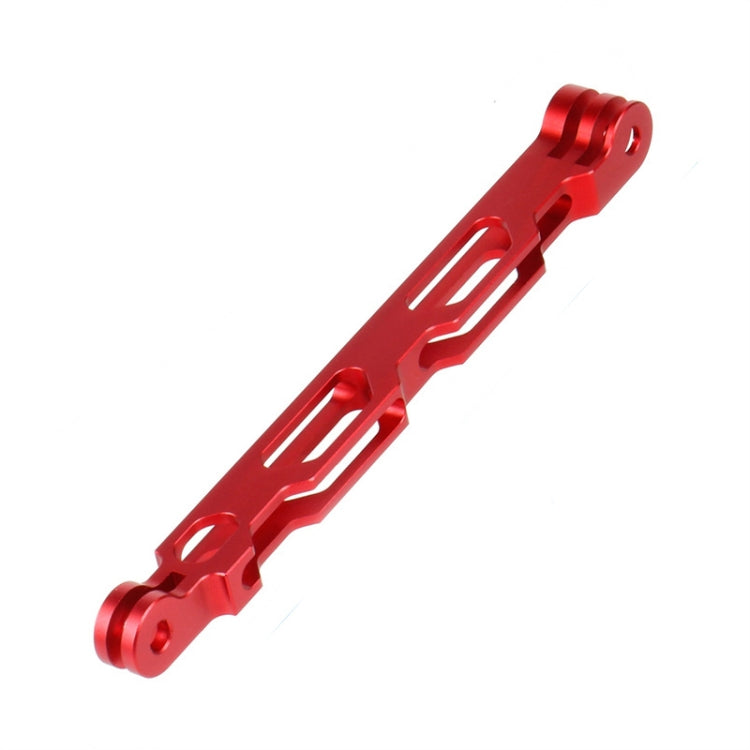 Brazo de extensión de aluminio para cámara de acción, extensión de cámara de 16,5 cm, Rojo, Azul, Negro