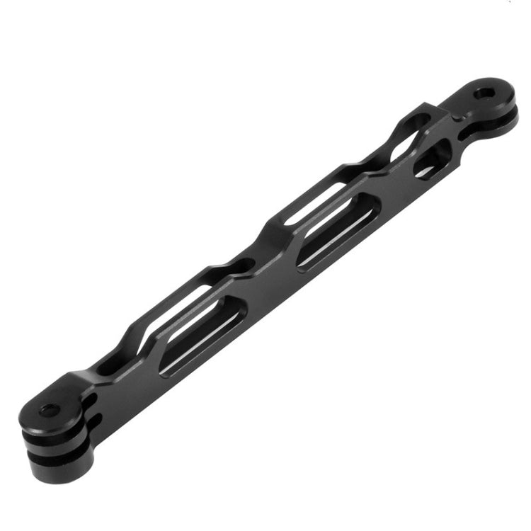 Brazo de extensión de aluminio para cámara de acción, extensión de cámara de 16,5 cm, Rojo, Azul, Negro