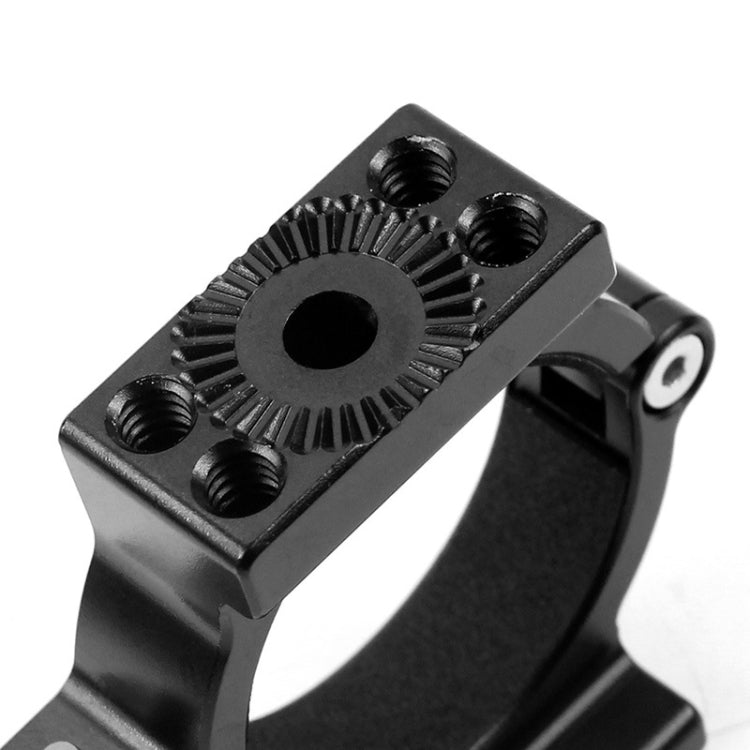 Anillo adaptador de zapata para montaje de micrófono para Zhiyun Smooth 4 mango estabilizador de cardán Rode