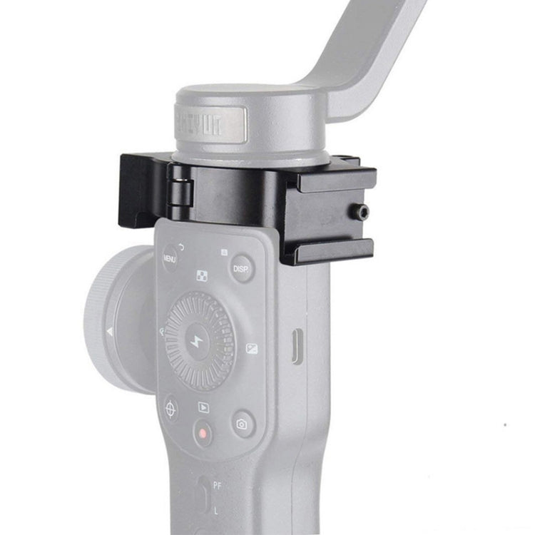 Anillo adaptador de zapata para montaje de micrófono para Zhiyun Smooth 4 mango estabilizador de cardán Rode