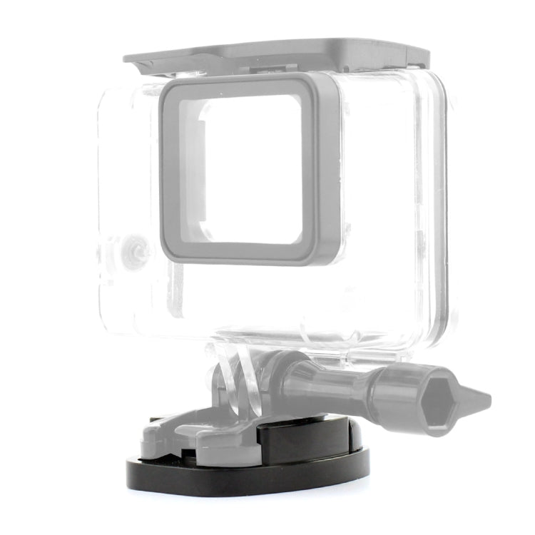 Base de aluminio del soporte del trípode de la liberación rápida de 4 agujeros para la cámara de los deportes, Black, Black Embedded Nut