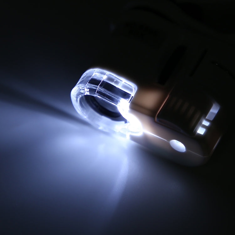 9595W1 Microscopio HD para teléfono móvil con lupa 60 veces y luz LED