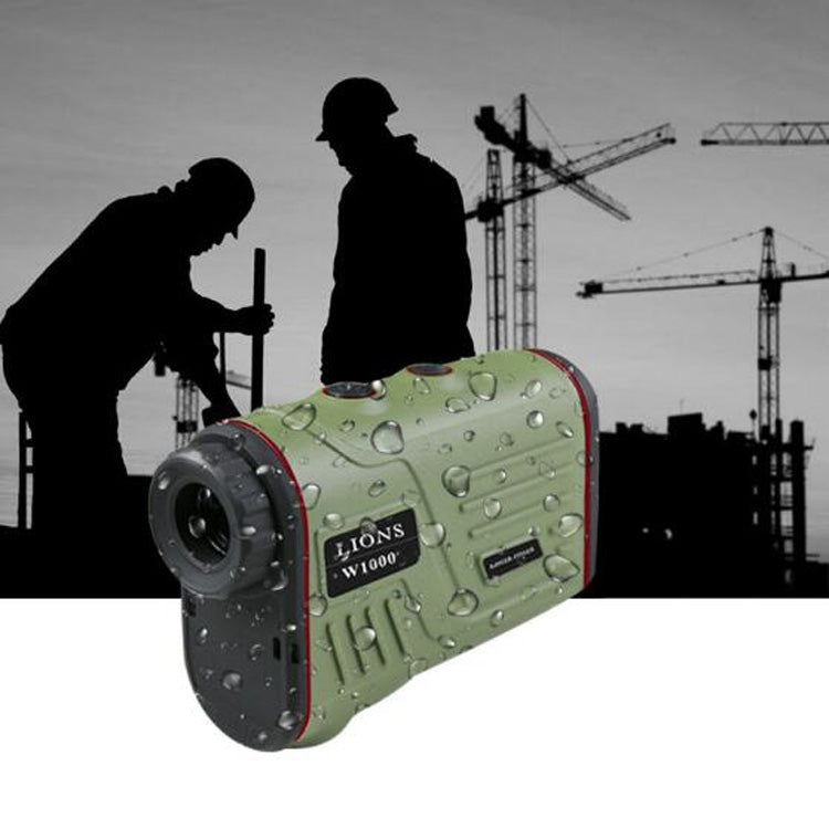 Telémetro láser portátil para exteriores, telescopio, regla electrónica infrarroja, instrumento de medición de alta precisión resistente al agua