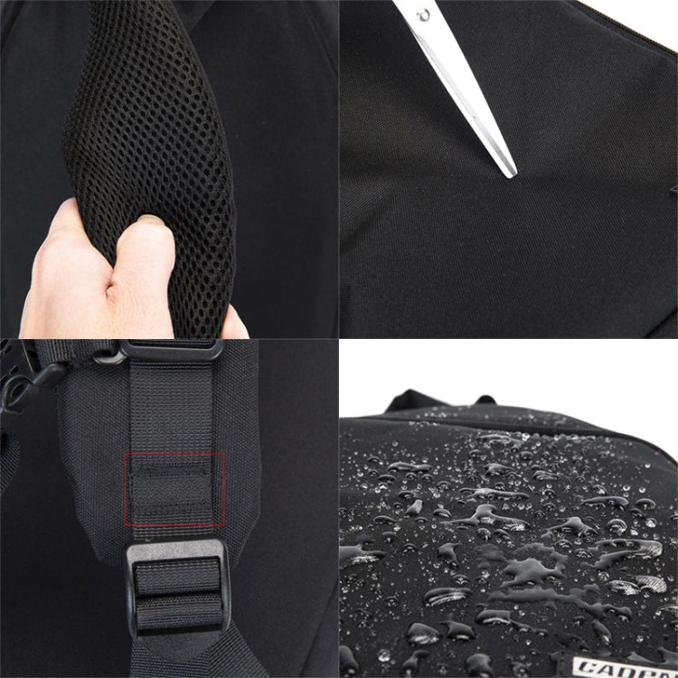 Mochila CADeN D15 Messenger de un solo hombro multifunción con cubierta abierta, mochila para fotografía, mochila para cámara SLR de ocio al aire libre, D15