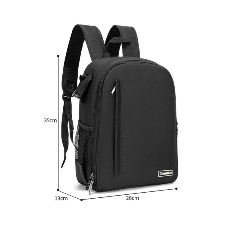 CADeN SLR Cámara Hombro Bolsa para cámara digital Mochila de fotografía de nailon ligera y duradera para exteriores, Small Size, Large Size