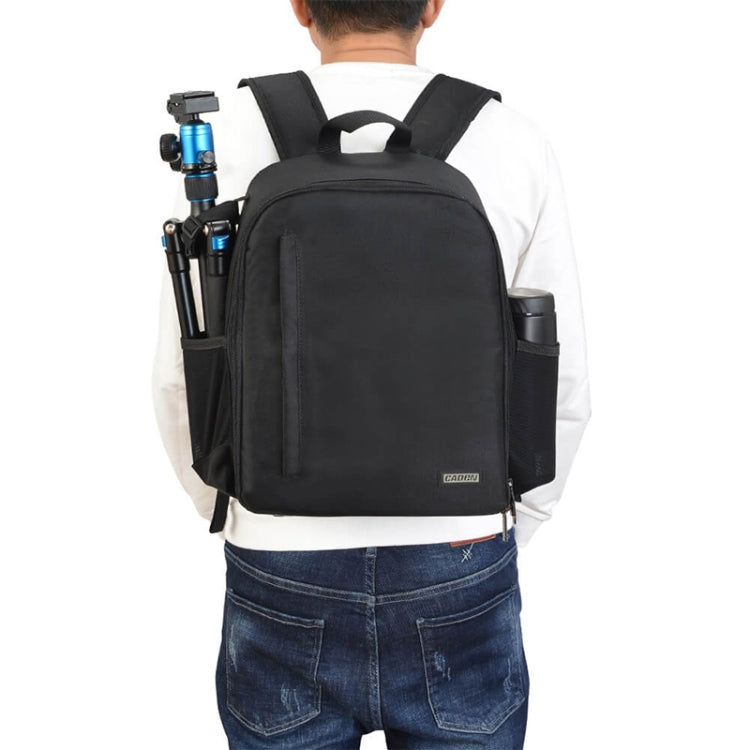 CADeN SLR Cámara Hombro Bolsa para cámara digital Mochila de fotografía de nailon ligera y duradera para exteriores, Small Size, Large Size