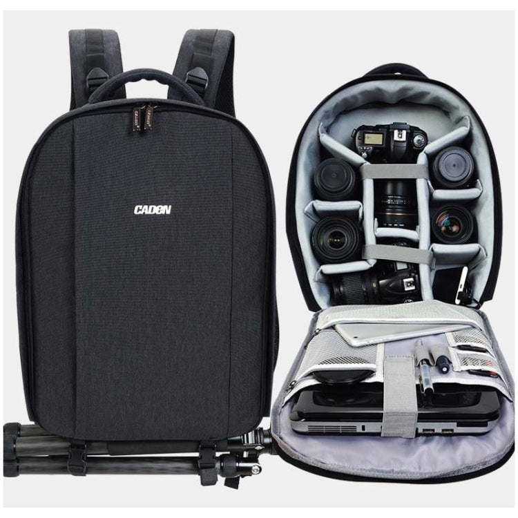 CADeN USB SLR Bolsa para cámara Canon Nikon Profesional Impermeable Portátil Bolsa para cámara unisex