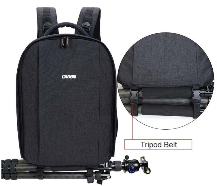 CADeN USB SLR Bolsa para cámara Canon Nikon Profesional Impermeable Portátil Bolsa para cámara unisex