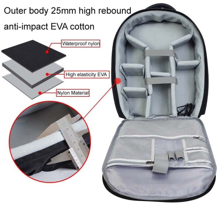 CADeN USB SLR Bolsa para cámara Canon Nikon Profesional Impermeable Portátil Bolsa para cámara unisex