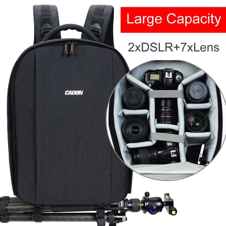 CADeN USB SLR Bolsa para cámara Canon Nikon Profesional Impermeable Portátil Bolsa para cámara unisex
