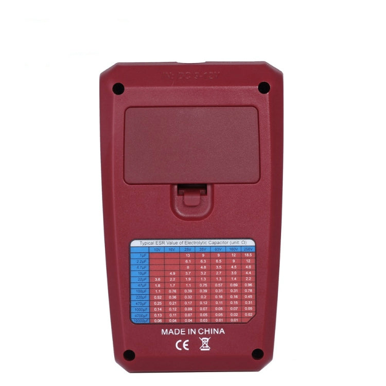 BSIDE ESR02 Pro Mesa de prueba de transistores digitales M328 Probador de capacitancia de inductancia de resistencia ESR