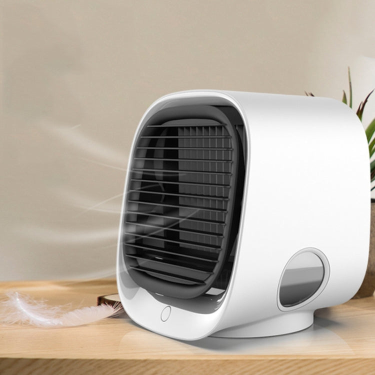 Mini ventilador de aromaterapia de humidificación multifuncional, ventilador portátil de aire acondicionado de escritorio para oficina y hogar