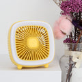 Ventilador de escritorio recargable USB Ventilador de bolsillo portátil multifuncional