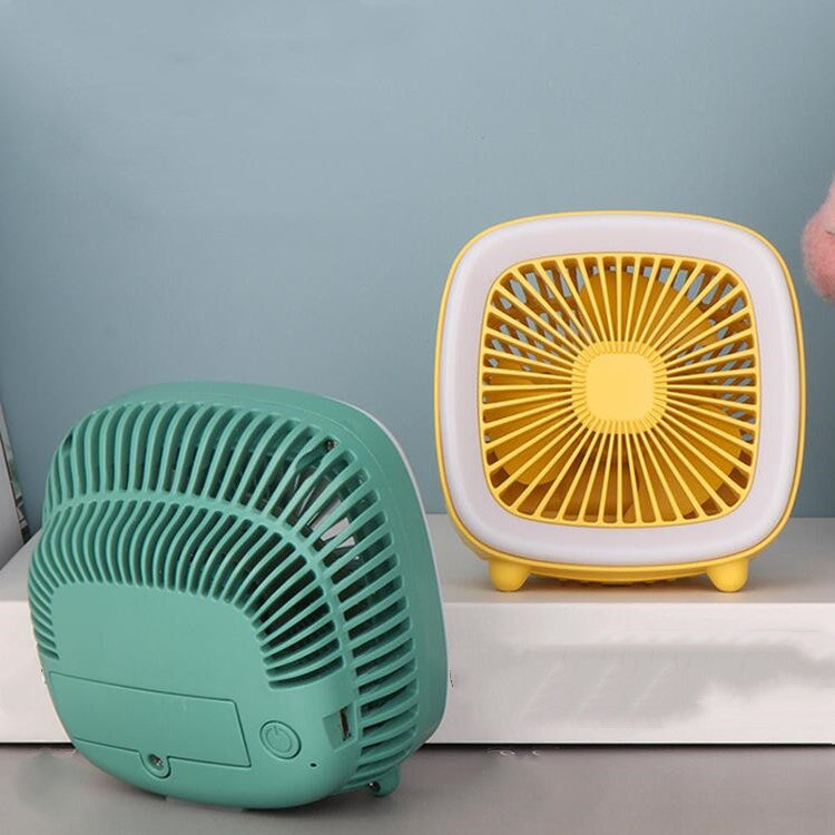 Ventilador de escritorio recargable USB Ventilador de bolsillo portátil multifuncional