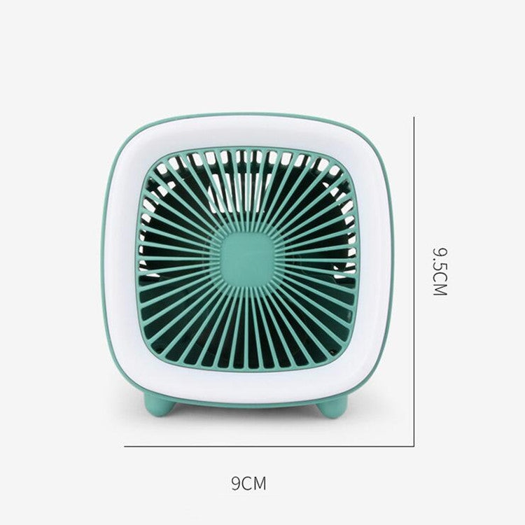 Ventilador de escritorio recargable USB Ventilador de bolsillo portátil multifuncional