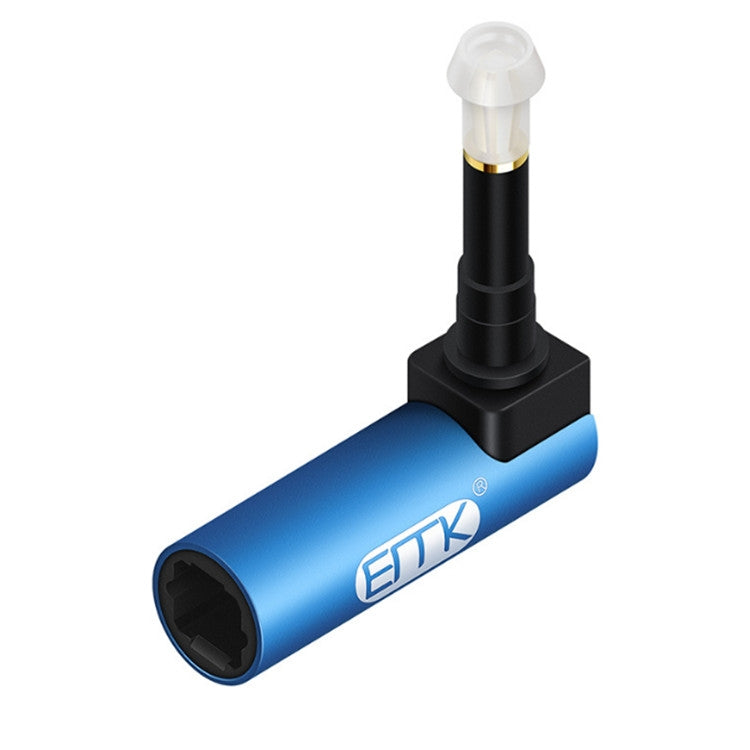 Adaptador de fibra óptica EMK, 3 uds., adaptador de Audio, puerto cuadrado a cabezal de conversión de puerto redondo