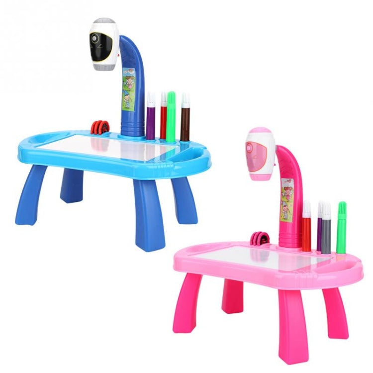 Proyector inteligente para niños, juego de mesa de dibujo para aprendizaje temprano, juego de juguetes para pintar rompecabezas