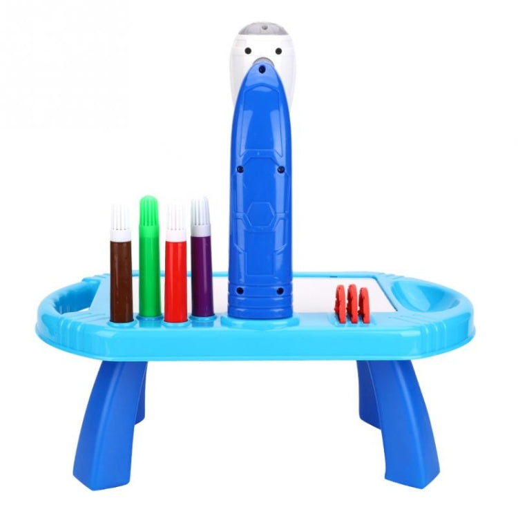 Proyector inteligente para niños, juego de mesa de dibujo para aprendizaje temprano, juego de juguetes para pintar rompecabezas