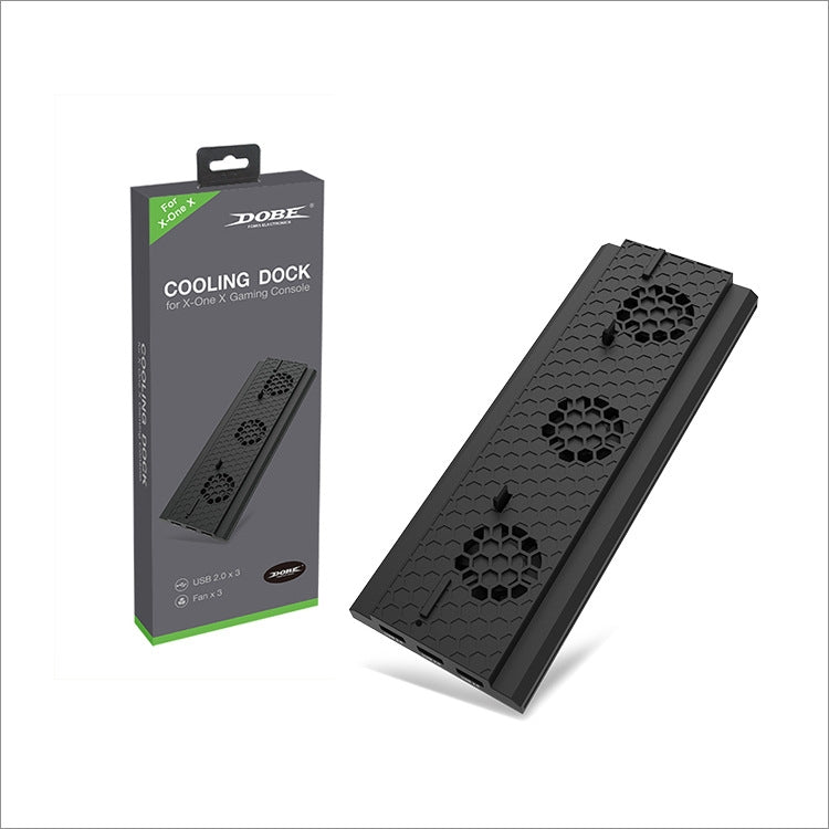 DOBE TYX-1768 disipa el calor Base de soporte Vertical Base de refrigeración soporte del ventilador de refrigeración para consola de juegos Xbox One X, TYX-1768